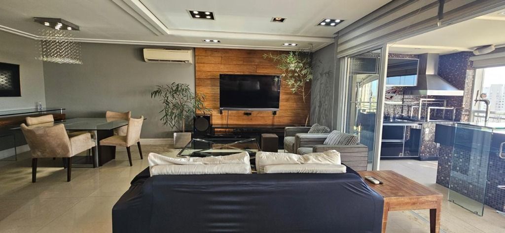 Apartamento à venda, no Condomínio Edifício Sollo em São Paulo, Vila Romana, com 4 quartos, 206.00m²